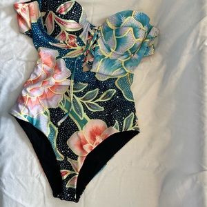 NWOT Mara Hoffman Bustier One Piece